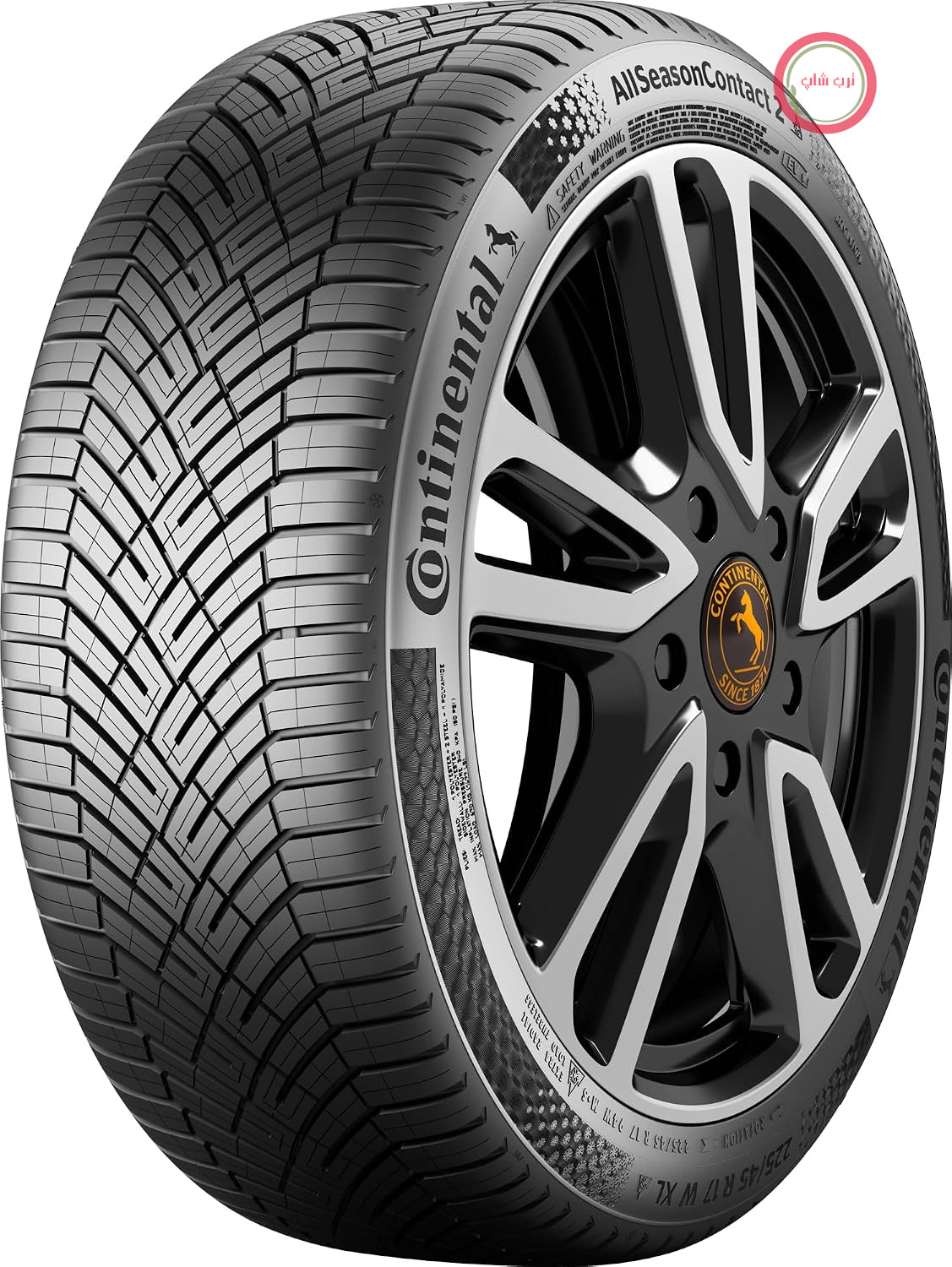 لاستیک‌ چهار فصل کانتیننتال آلمان Continental سایز 205/60R16 96V/B/B/71dB